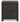Hollivern - Dark Gray - Two Drawer Night Stand