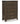 Radkin - Five Drawer Chest - Burnished Brown