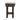 Lennox Hill - Upholstered Swivel Console Stool - Dark Brown