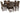 Paradise Trail - Square Bar Table w/Fire Pit - Medium Brown