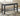 Tyler Creek - DBL Counter UPH Bench  - Antique Black