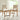 Millwork - Counter Chair (Set of 2) - White / Light Brown