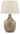 Mari - Glass Table Lamp  - Gray / Gold Finish