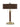 Arcmond - Metal Table Lamp - Brown / Gold Finish