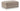 Nexora-Court - Oversized Accent Ottoman - Burlap