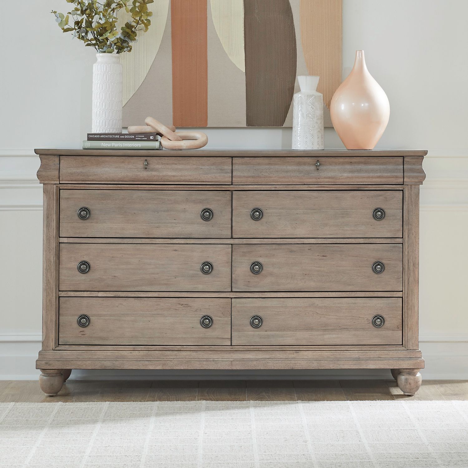Rustic Traditions - 8 Drawer Dresser – Ohio Furniture Mart