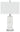 Malise - Alabaster Table Lamp  - White