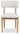 Sawdyn - White / Light Brown - Dining Upholstered Side Chair (Set of 2)