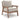 Grover Beach - Lounge Chair With Cushion (Set of 2) - Driftwood
