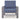 Half Moon Beach - Spring Lounge Chair - Blue / Gray