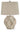 Edselham - Paper Table Lamp - Distressed Cream