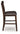 Haddigan - Upholstered Barstool (Set of 2) - Dark Brown