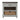 River Place - Bedside Chest With Charging Station - Riverstone White & Tobacco
