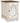 Realyn - Chair Side End Table - Insert Mirror - White / Brown