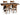 Greddinton - Extension Dining Table Set