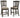 Tyler Creek - Upholstered Barstool (Set of 2) - Black / Grayish Brown