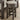 Lennox Hill - Upholstered Swivel Console Stool - Bark