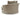 Linenhause - Oversized Swivel Accent Chair - Dune