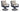 East Beach - Swivel Chair With Cushion (Set of 2) - Blue