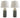 Afener - Ceramic Table Lamp (Set of 2) - Blue / Beige