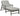 Visola - Gray - Chaise Lounge With Cushion