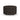 Pouf - Cocktail Ottoman - Black / Dark Brown