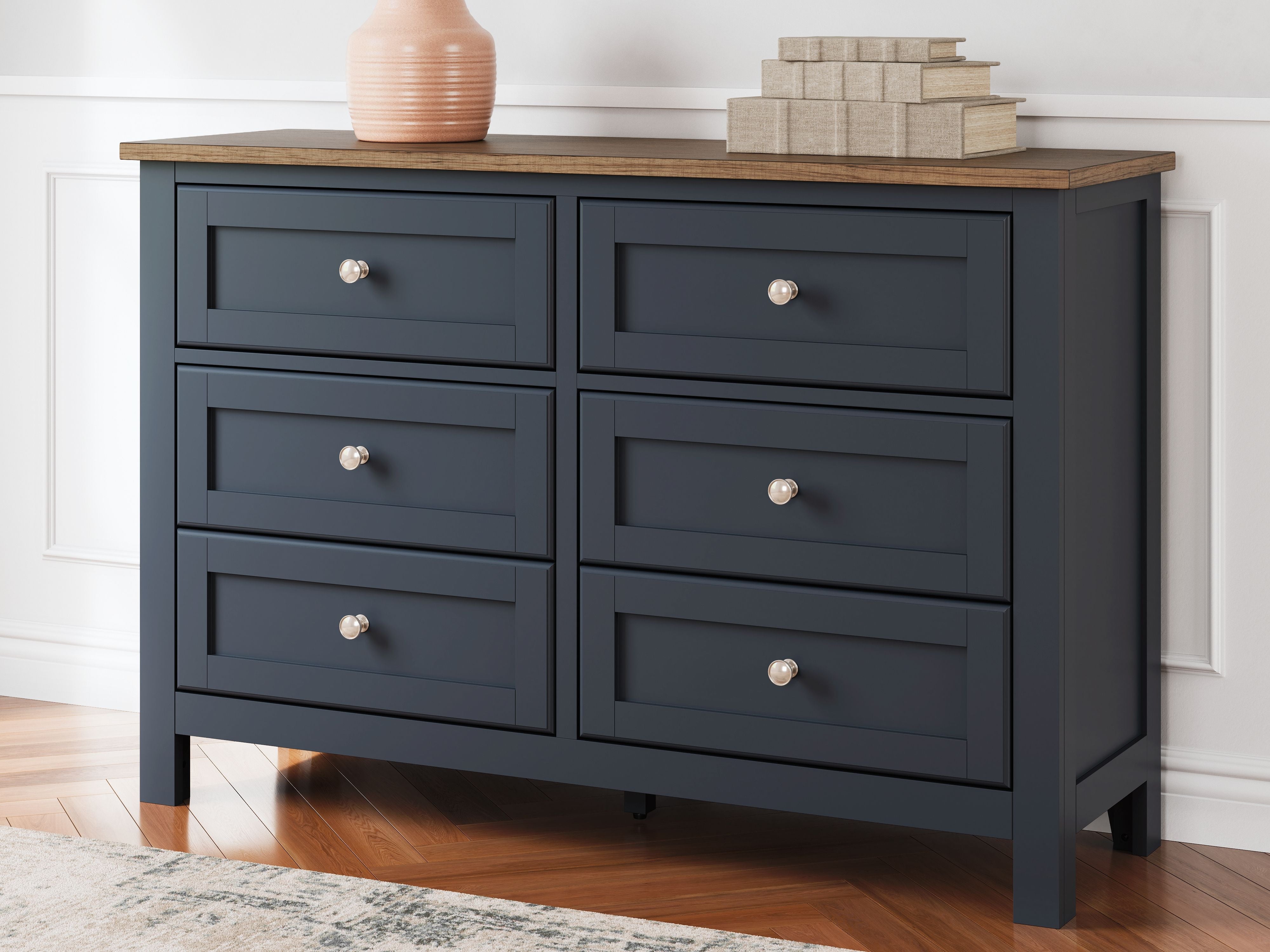 Landocken - Brown / Blue - Dresser Landocken - Brown / Blue - Dresser