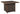 Paradise - Medium Brown - Square Bar Table W/Fire Pit