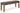 Urbinforte - Large Upholstered Dining Room Bench - Light Brown