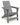 Cove Beach - Adirondack Chair - Gray