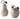 Bidelia - Sculpture Set (Set of 2) - Antique White