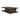 Athens - Rectangular Coffee Table With Casters - Chocolate Brown