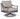 Ocean Beach - Swivel Lounge With Cushion - Gray
