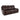 Walker - Power Reclining Sofa With Console, Power Headrest & Lumbar - Dark Brown