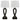 Markellton - Poly Table Lamp (Set of 2) - Black