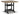 Fairen Trail - Square Counter TBL w/Umb OPT - Black / Driftwood