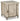 Laddford - Accent Cabinet - Shelf - Whitewash