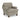Moxy - Fabric Arm Chair, T-Shaped Seat Cushion, Curved Sock Arms