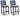 East Beach - Barstool (Set of 2) - Blue