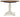 Wirloni - Round Dining Room Drop Leaf Table - Antique White / Brown