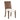 Lincoln - Upholstered Dining Chair - Brown / Milk