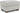 Carson - Stationary Ottoman - Light Gray